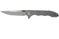 CRKT CR-7076 UP & AT 'EM SILVER kapesní nůž 9,2 cm, celoocelový