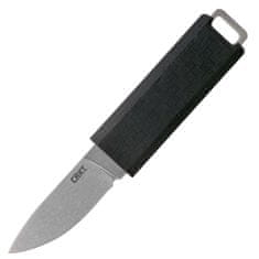 CRKT CR-2425 SCRIBE BLACK nůž na krk 4,4 cm, Stonewash, plast ABS, pouzdro