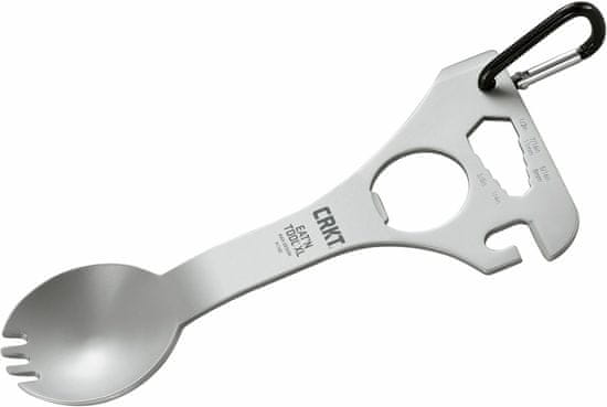 CRKT CR-9110C Eat'N TOOL XL SILVER