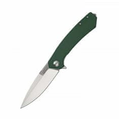 Ganzo Adimanti Skimen-GB kapesní nůž 8,5 cm, zelená, G10, ocel, rozbíječ skel