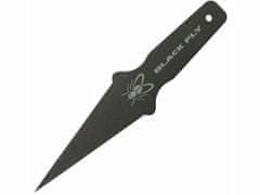 Cold Steel 80STMA Black Fly malý vrhací nůž, černá, uhlíková ocel