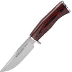 Muela BRACO-11R lovecký nůž 10,5 cm, dřevo Pakka, kožené pouzdro