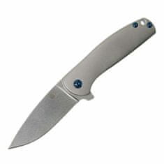 Kizer Ki3471 Gemini Gray Titanium kapesní nůž 7,9 cm, Stonewash, šedá, titan 