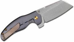 Kizer Ki4488A2 C01C Sheepdog Blue Titanium kapesní nůž 8,4 cm, Stonewash, modrá, titan