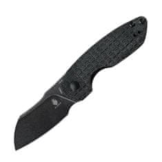 Kizer V2569C2 OCTOBER Mini Black kapesní nůž 6,5 cm, Black Stonewash, černá, Micarta