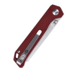 Kizer V3458RN3 Begleiter Mini Folding, Red Micarta