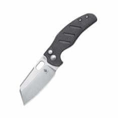 Kizer V3488BC1 C01c(Mini) Sheepdog Black Richlite kapesní nůž 6,6 cm, Stonewash, černá, kompozit