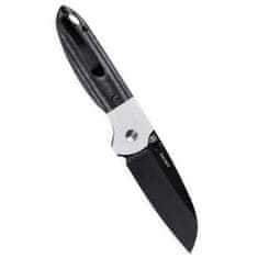 Kizer V3575A2 Deviant Black & White kapesní nůž 7,7 cm, černá, bílá, Micarta, G10