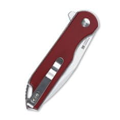 Kizer V3549C2 Assassin Red kapesní nůž 7,6 cm, červená, G10