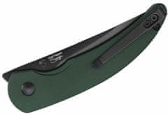 Kizer V3601A1 Chili Pepper Black Blade, Green Aluminium