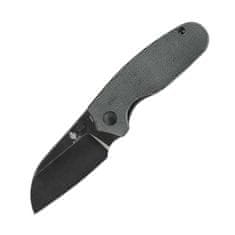 Kizer V3593SC2 Towser S Black kapesní nůž 7,2 cm, Black Stonewash, černá, Micarta