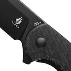 Kizer V3613C1 Cozy Black kapesní nůž 8,4 cm, celočerná, G10