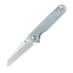 Kizer V3610C2 Azo LP Transparent Jade kapesní nůž 8,7 cm, transparentní zelená, G10