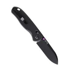 Kizer V3619C2 Drop Bear Black Aluminium kapesní nůž 7,6 cm, celočerná, hliník