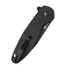 Kizer V3613C1 Cozy Black kapesní nůž 8,4 cm, celočerná, G10