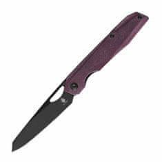 Kizer V4545C2 Genie Red kapesní nůž 8,6 cm, černá, červená, Richlite (kompozit)