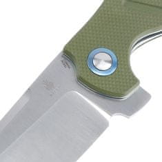 Kizer V5488C2 C01c(XL) Sheepdog Green velký kapesní nůž 10 cm, zelená, G10