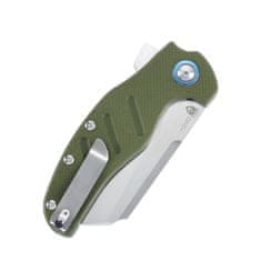 Kizer V5488C2 C01c(XL) Sheepdog Green velký kapesní nůž 10 cm, zelená, G10