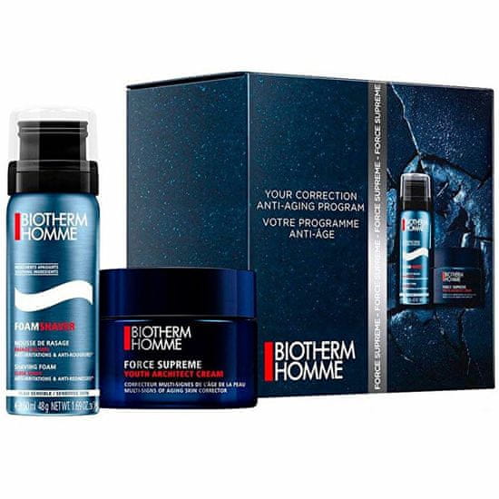 Biotherm Dárková sada Homme Force Supreme Rebuilder Set Gel