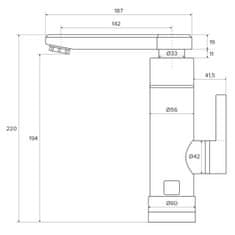 HAKL OB 330 elektrická přímoohřevná baterie (HAOB330)