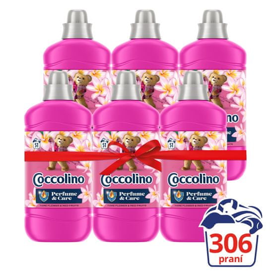 Coccolino aviváž Tiarre Flower 7,65l (306 pracích dávek)