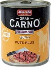 Animonda Konzerva Gran Carno hovězí + krůta - 800 g