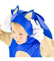 FunCo Dětský kostým Sonic s maskou a rukavicemi 104-110 S