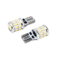 Carmotion 2ks LED 12V/24V 5W W2,1x9,5d čirá CANBUS