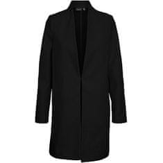 Vero Moda Dámský kabát VMDAFNE Regular Fit 10300265 Black (Velikost XS)