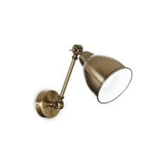 Ideal Lux Ideal Lux NEWTON AP1 NICKEL LAMPA NÁSTĚNNÁ 016399