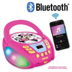 Lexibook Svítící Bluetooth CD přehrávač Myška Minnie