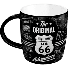 NOSTALGIC-ART Retro Hrnek Route 66 The Original Adventure 330 ml