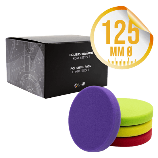 Liquid Elements  Pad Man V2 5&quot; BOX - sada 4ks 125mm leštících kotoučů