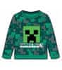 Fashion UK Dětský svetr Minecraft Greencreeper 140 cm