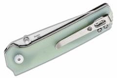 Kizer V3516N5 Domin Mini Jade G10 kapesní nůž 7,5 cm, průsvitná zelená, G10