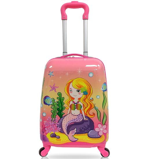 Dětský kufr TUCCI KIDS Goldy Mermaid T0392