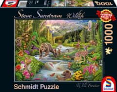 Schmidt Puzzle Divoká příroda: Hranice lesa 1000 dílků