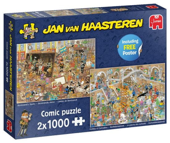 Jumbo Puzzle Výlet do muzea 2x1000 dílků