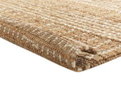 Beliani Jutový koberec 160 x 230 cm béžový KAMBERLI