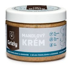 GRIZLY Mandlový krém s bílou čokoládou a kokosem 500 g