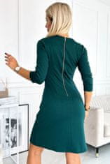 Numoco Dámské šaty 420-5 MARY, zelená, S