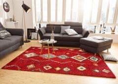 Mint Rugs Kusový koberec Nomadic 102692 Geometric Rot 80x150