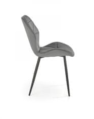 Halmar Designová židle Noel šedá