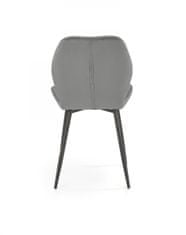 Halmar Designová židle Noel šedá