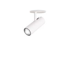 Ideal Lux LED Stropní zápustné bodové svítidlo Ideal Lux PLAY FI BK 268088 7W 520lm 3000K IP20 8,7cm černé