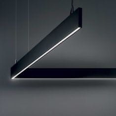 Ideal Lux LED Závěsné svítidlo Ideal Lux LINUS SP BK 4000K 268217 34W 3850lm 4000K IP20 120cm černé stmívatelné