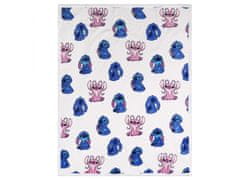 sarcia.eu DISNEY Andzia Stitch Bílá sherpa přehoz/deka 120x150 cm OEKO-TEX 