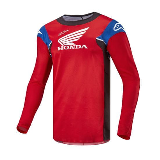 Alpinestars dres RACER ICONIC HONDA kolekce, (červená/černá/modrá/bílá) 2025