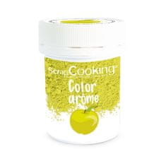 ScrapCooking Scrapcooking Color & Flavour - barvivo + aroma - zelená / JABLKO - 10g