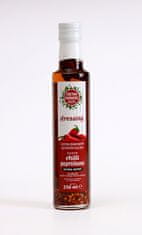 Cretan Farmers CRETAN FARMERS Dressing s extra panenským olivovým olejem Extra ostré Chilli papričky 250 ml